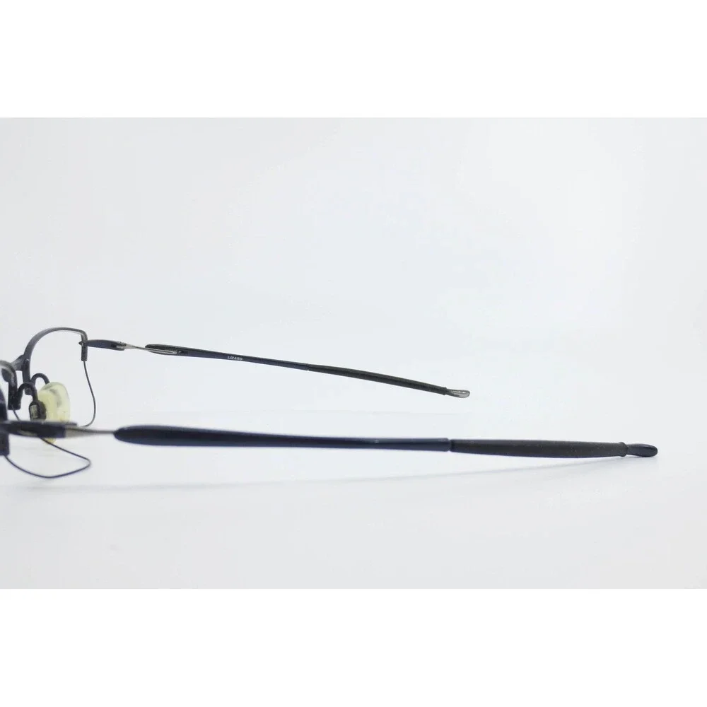 Oakley Lizard Eyeglasses Polished Midnight Blue Titanium Frames OX5113-0451